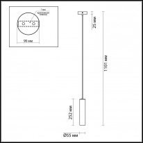 Купить Подвесной светильник Odeon Light 3872/1L