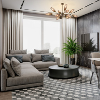 Люстра на штанге Escada 10165/12PL Copper Люстра на штанге Escada 10165/12PL Copper в интернет магазине Гет Лайт