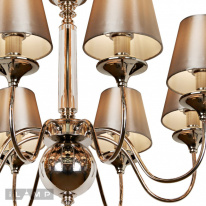 Цена на Подвесная люстра iLamp P2406-8 Nickel