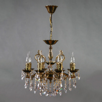 Фото Подвесная люстра AMBIENTE by BRIZZI 2128/8 PB Tear drop