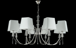 Купить Подвесная люстра Crystal Lux MARSELA SP-PL8 NICKEL