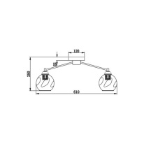 Купить с доставкой по Москве и России Накладная люстра Vele Luce VL1882L06