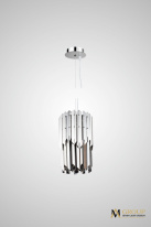 Подвесная люстра AM Group ROBERTO CAVALLI L200 CH Фото Подвесная люстра AM Group ROBERTO CAVALLI L200 CH