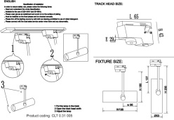 Купить Светильник на шине Crystal Lux CLT 0.31 005 WH