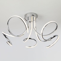 Накладная люстра Eurosvet 90068/5 хром в интернет магазине Гет Лайт