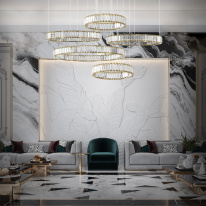 Купить Каскадная люстра LOFT IT 10135/5 Gold