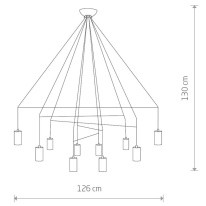 Купить Подвесная люстра Nowodvorski 7954