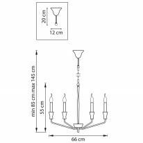 Цена на Подвесная люстра Lightstar 732167