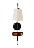 Купить Бра Crystal Lux TWINS AP1 USB WENGE