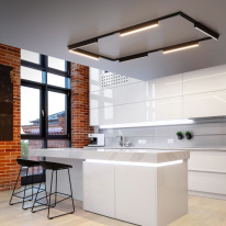 Купить Светильник на шине Elektrostandard X-Line черный матовый 28W 4200K (LTB55) трехфазный