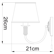 Бра ARTE Lamp A3579AP-1AB Бра ARTE Lamp A3579AP-1AB в интернет магазине Гет Лайт