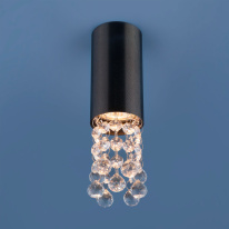 Фото Накладной светильник Elektrostandard 1084 GU10 BK черный