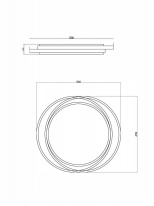 Цена на Накладной светильник Freya FR10031CL-L98B