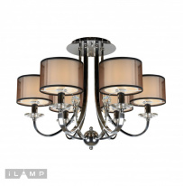 Фото Накладная люстра iLamp 88049/6 CR