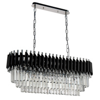 Купить Каскадная люстра Natali Kovaltseva DARIAN 76017/8C CHROME BLACK