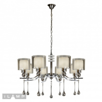 Фото Подвесная люстра iLamp 70291-8 CR