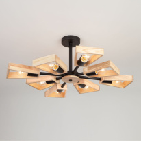 Купить Люстра на штанге Eurosvet 70056/8 черный