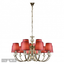 Купить с доставкой по Москве и России Подвесная люстра iLamp P2344-10+5 nic