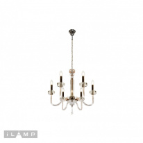 Подвесная люстра iLamp P9474-6 Nickel в интернет магазине Гет Лайт