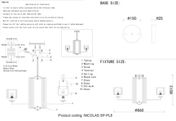 Подвесная люстра Crystal Lux NICOLAS SP-PL8 NICKEL/WHITE Подвесная люстра Crystal Lux NICOLAS SP-PL8 NICKEL/WHITE в интернет магазине Гет Лайт