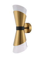 Фото Бра Crystal Lux GRIS AP2 BRASS