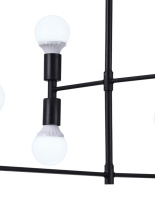 Купить Люстра на штанге Natali Kovaltseva LOFT LUX 75129/8C BLACK