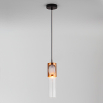 Подвесной светильник Eurosvet 50087/1 черный/бронза в интернет магазине Гет Лайт