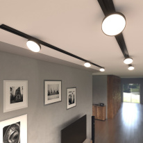 Купить Светильник на шине Elektrostandard Pila черный 12W 4200K (85078/01) однофазный