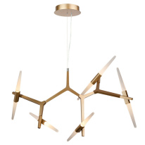 Подвесная люстра AM Group AM68H3103/10W GOLD Фото Подвесная люстра AM Group AM68H3103/10W GOLD