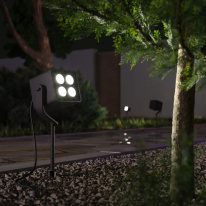 Цена на Грунтовый светильник Elektrostandard VISOR LED черный (35142/S)