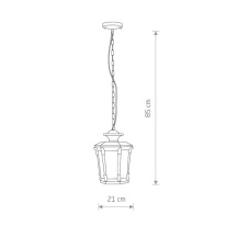 Купить Подвесной уличный светильник Nowodvorski 4693