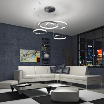 Купить Подвесная люстра Eurosvet 90275/5 хром Smart