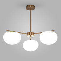 Фото Люстра на штанге Eurosvet 30190/3 латунь