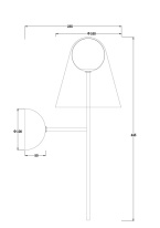 Купить Бра Freya FR5382WL-01BS