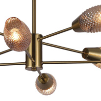 Люстра на штанге Escada 10165/8PL Copper Купить Люстра на штанге Escada 10165/8PL Copper
