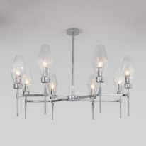 Фото Люстра на штанге Eurosvet 60143/8 хром