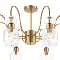 Купить с доставкой по Москве и России Люстра на штанге Escada 1141/8PL Clear