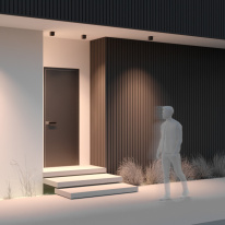 Купить с доставкой по Москве и России Накладной уличный светильник Maytoni O309CL-L8GF3K