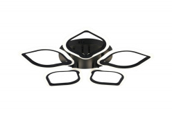 Накладная люстра Natali Kovaltseva LED LAMPS 81200 BLACK в интернет магазине Гет Лайт