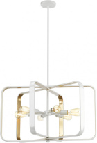 Люстра на штанге TOPLIGHT TL1177H-06WH Фото Люстра на штанге TOPLIGHT TL1177H-06WH