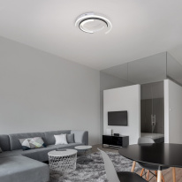 Купить с доставкой по Москве и России Накладной светильник Eurosvet 90248/3 белый/ черный