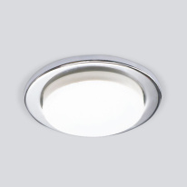 Фото Встраиваемый светильник Elektrostandard 1035 GX53 CH хром