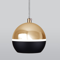 Купить Подвесной светильник Elektrostandard DLS023 9W 4200K черный/золото