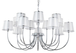 Цена на Подвесная люстра Crystal Lux FAVOR SP7+7 CHROME