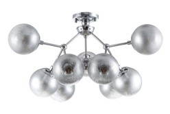 Фото Люстра на штанге Crystal Lux MEDEA PL9 CHROME