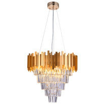 Фото Каскадная люстра Natali Kovaltseva BELLEZZA 81427/12C GOLD