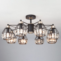 Фото Люстра на штанге Eurosvet 70075/8 черный