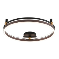 Цена на Накладной светильник Crystal Lux FERNANDO PL72W LED COFFEE/BLACK