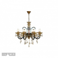Фото Подвесная люстра iLamp 61081-8 BR