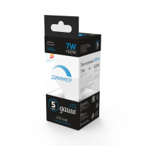 Светодиодная лампа Gauss 105101307-D в интернет магазине Гет Лайт